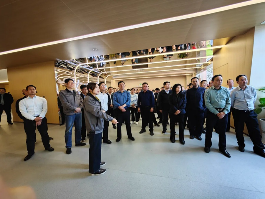 丰城市党政代表团到我司二期项目考察